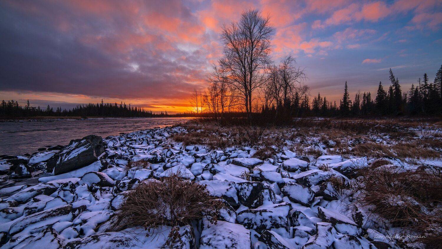 кольский, север,заполярье, умба, река,, Роман Горячий