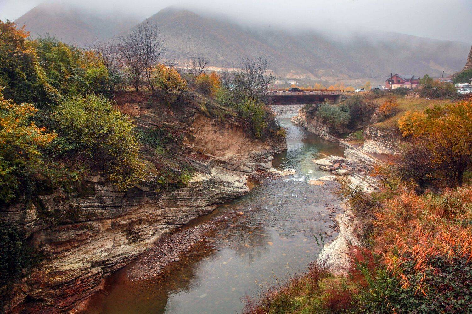 река,горы,осень,природа,дагестан., Marat Magov