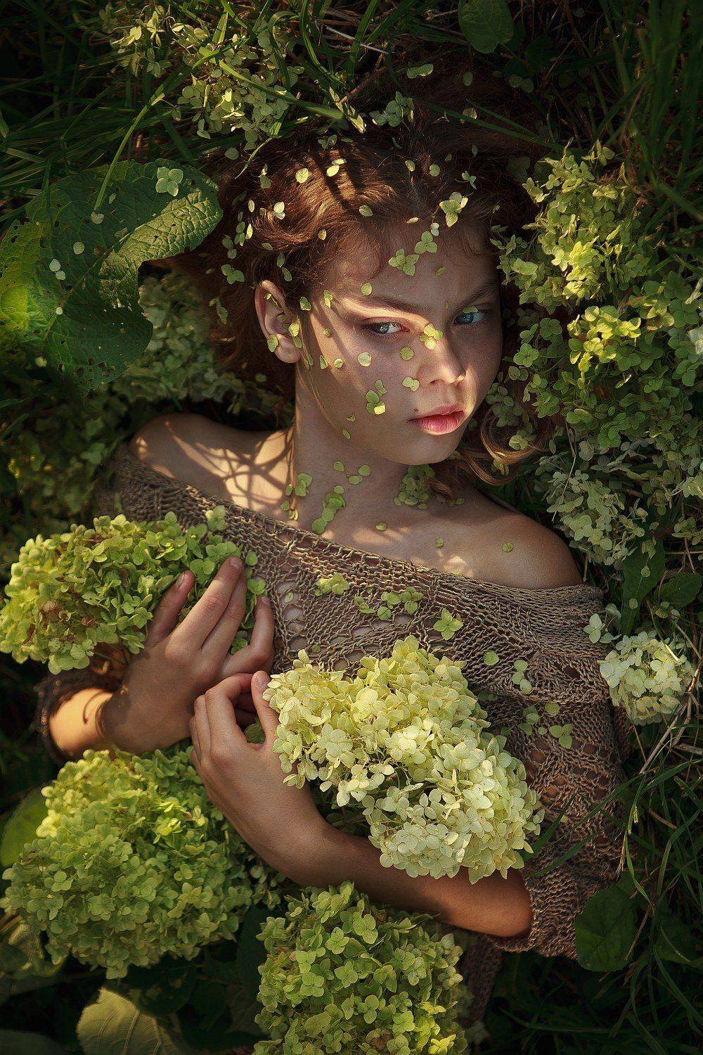 девушка, свет, блики, маска, DewFrame