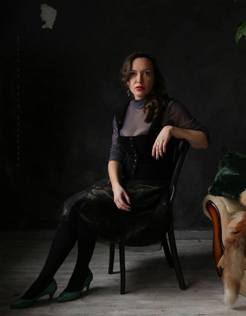 студия девушка постановка, Вера Шамраева