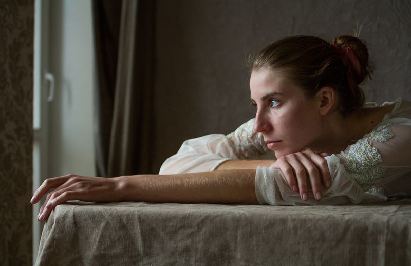 fine, art, portrait Adagio. (Отдыхая от роли тай боксерши :)) фото превью