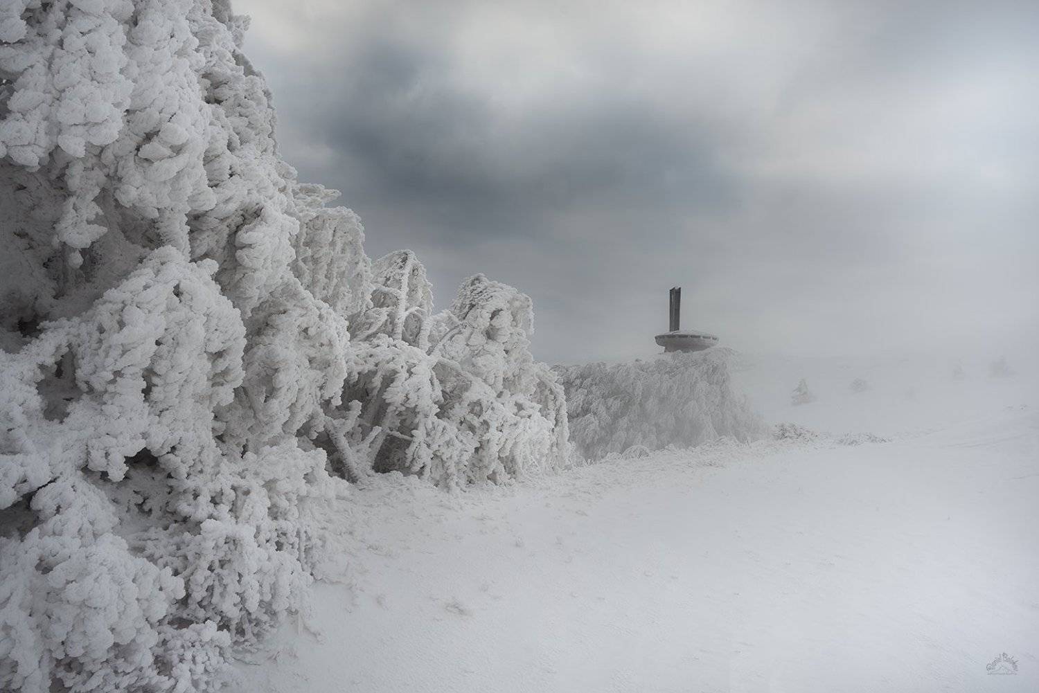 зима, Бузлуджа, тучи, снег, белое, красота, болгария, , Даниел Балъков