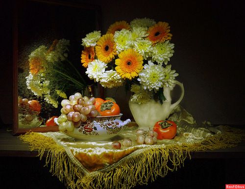 Я кланяюсь осени, словно Мадонне...