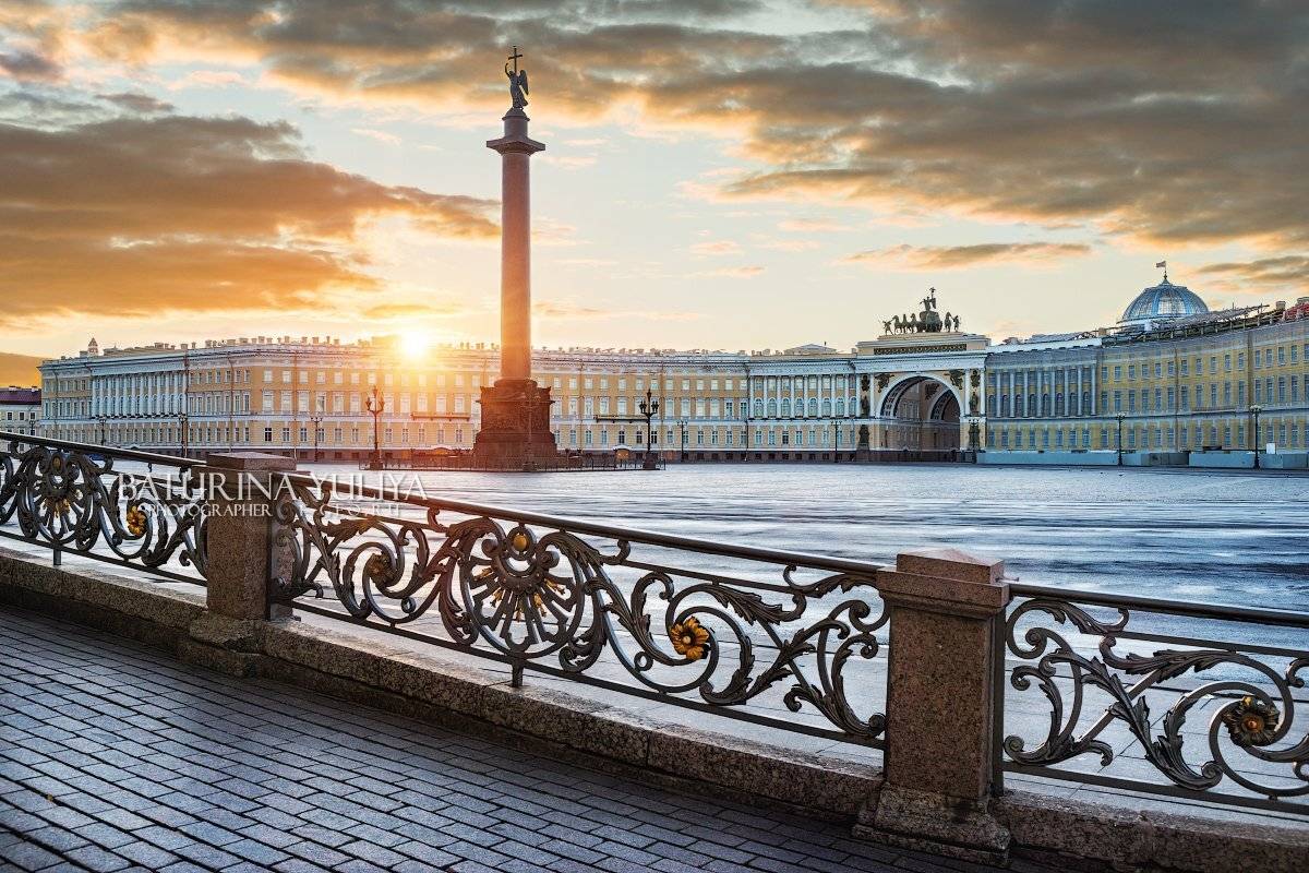 санкт-петербург, дворцовая площадь, ангел, Юлия Батурина