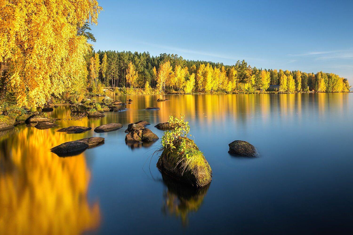 осень, таватуй, озеро, урал, Василий Яковлев