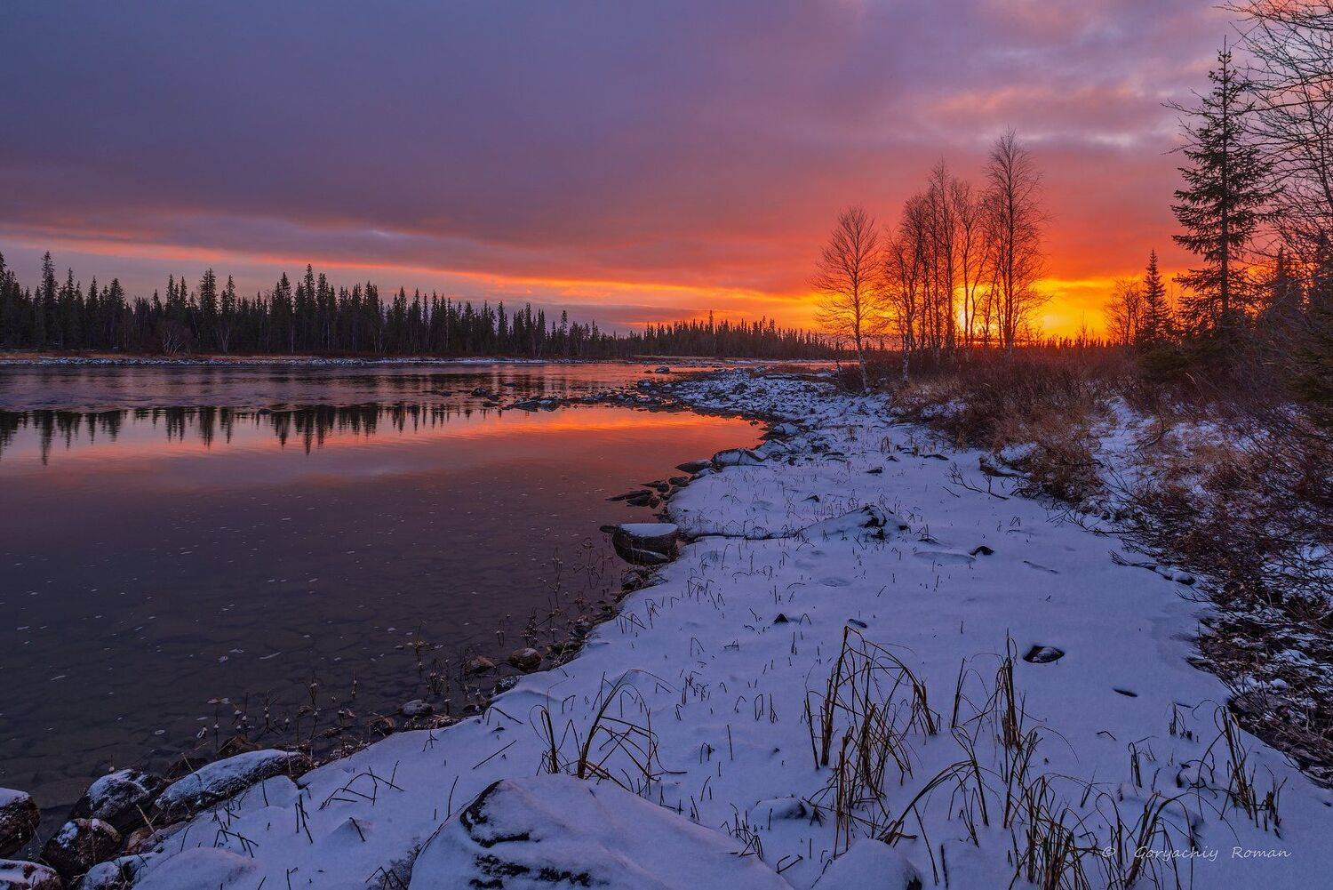 кольский, север,заполярье, умба, река,, Роман Горячий