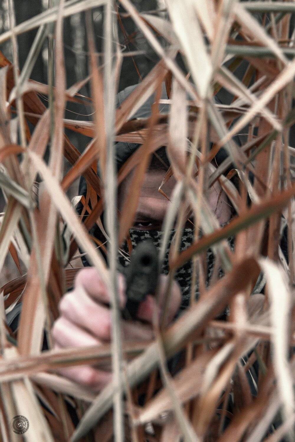 пистолет, убийца, человек, оружие, выстрел, лес, внезапность, , Simplici_mortE