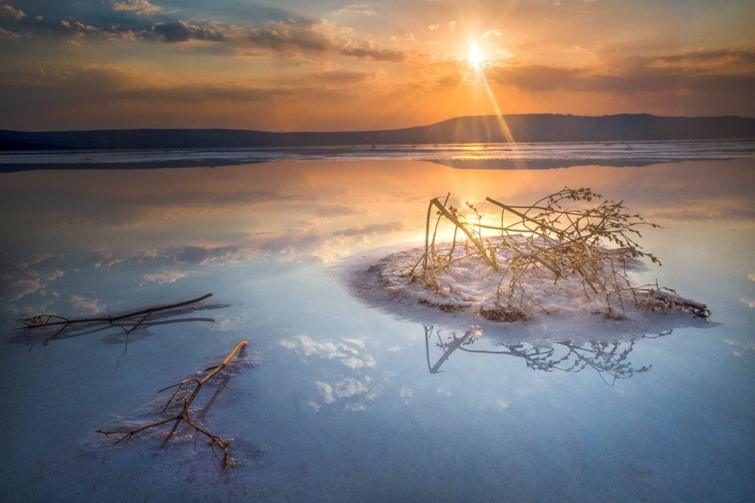 крым,пейзаж,рассвет,россия,закат,природа,фототур,озеро,заповедник,опук,кояшское, Elena Pakhalyuk