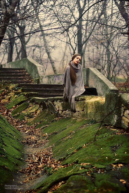 Осенний портрет фото превью