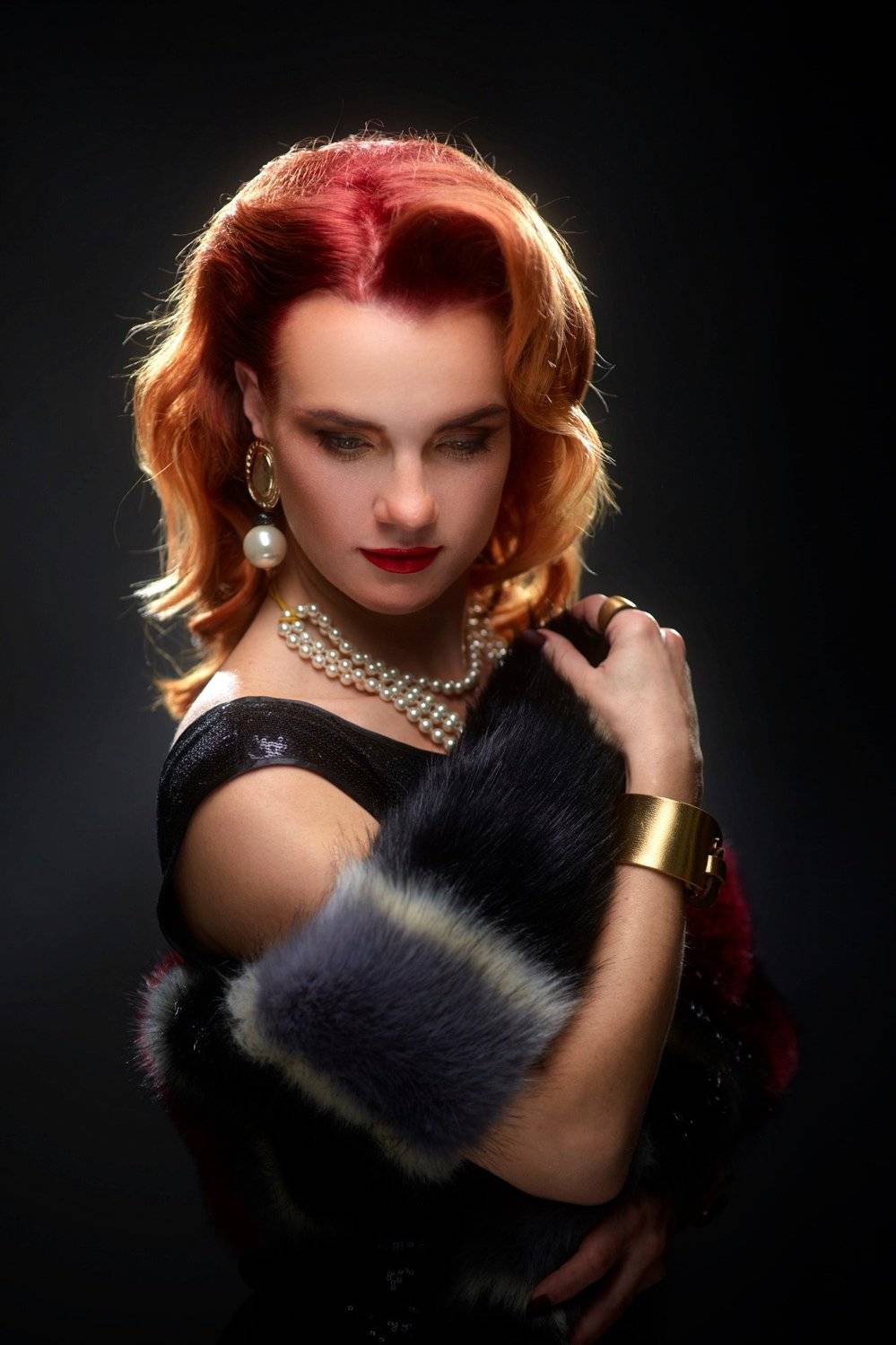 Студия, портрет, девушка, Щепин Сергей