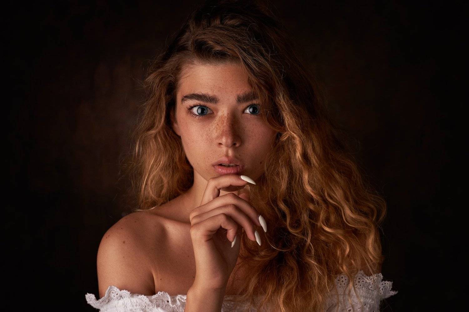 pyzhikphoto, портрет, классика, классический портрет, портрет девушки, женский портрет, portrait, classic, art, красавица, фото, девушка, кудри, винтаж, Максим Пыжик