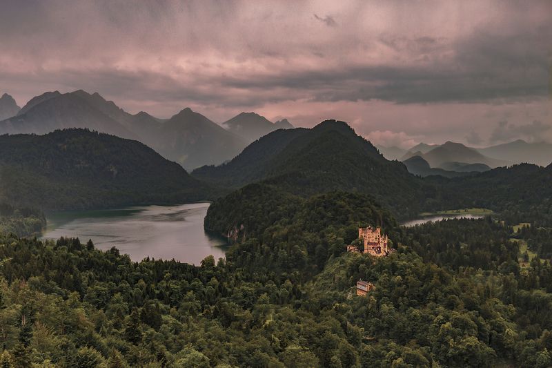 альпы Красота альпийских озёр... фото превью