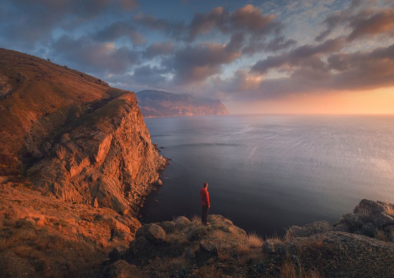 крым, балаклава Осеннее Море фото превью