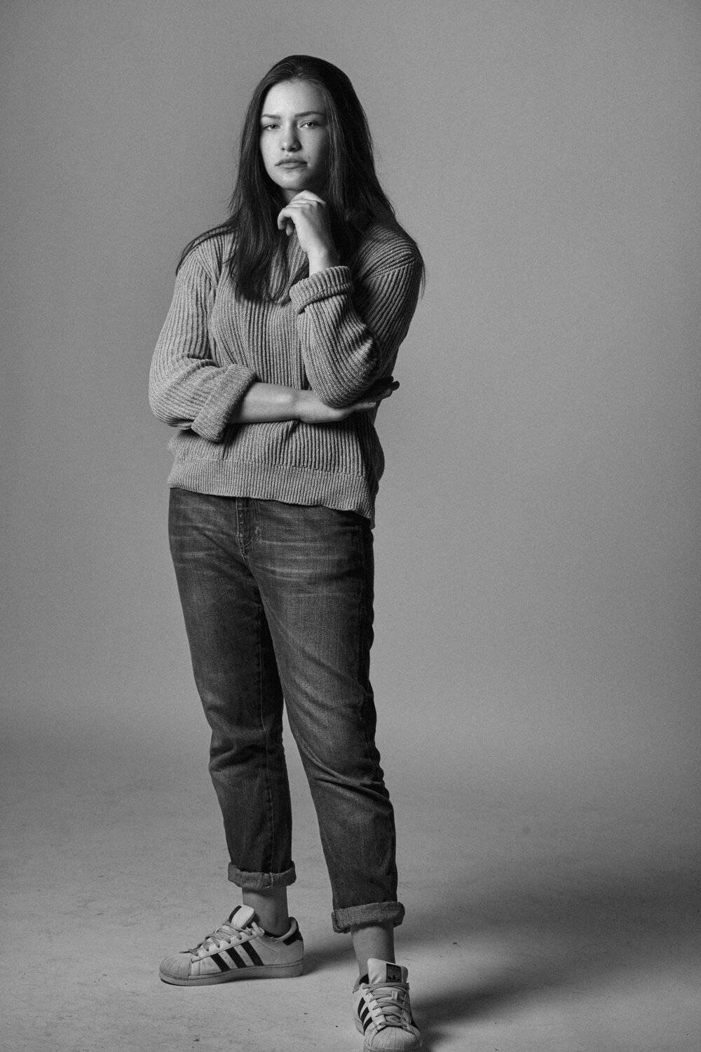 Light , Asen Andreev , Asen Andreev Photography , Studio , Pose , Posing , Fashion Model , Fashion , B&W , Black & White , Monochrome , Portrait, asen