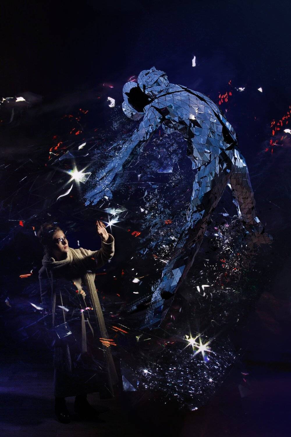 зеркало, зеркальный человек, mirror, Александр Суховеев