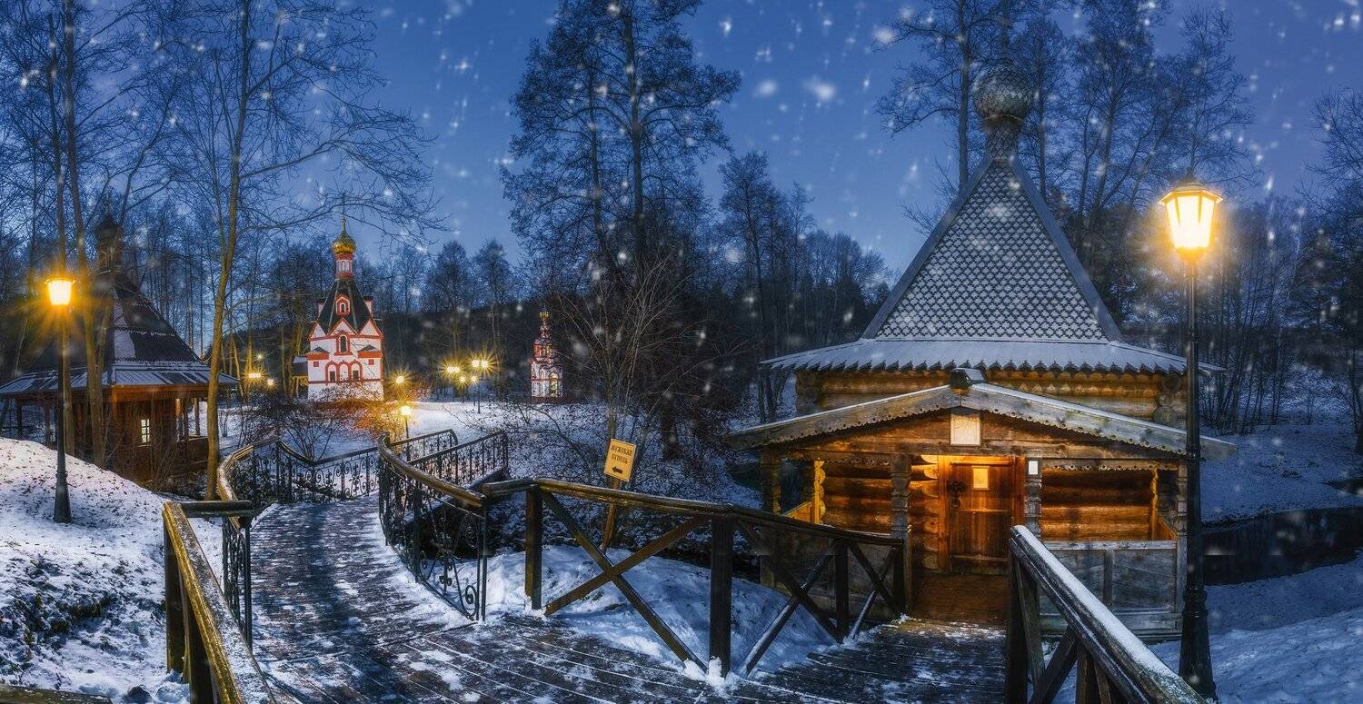 природа, зима, пейзаж, сказка, талеж, Мартыненко Дмитрий