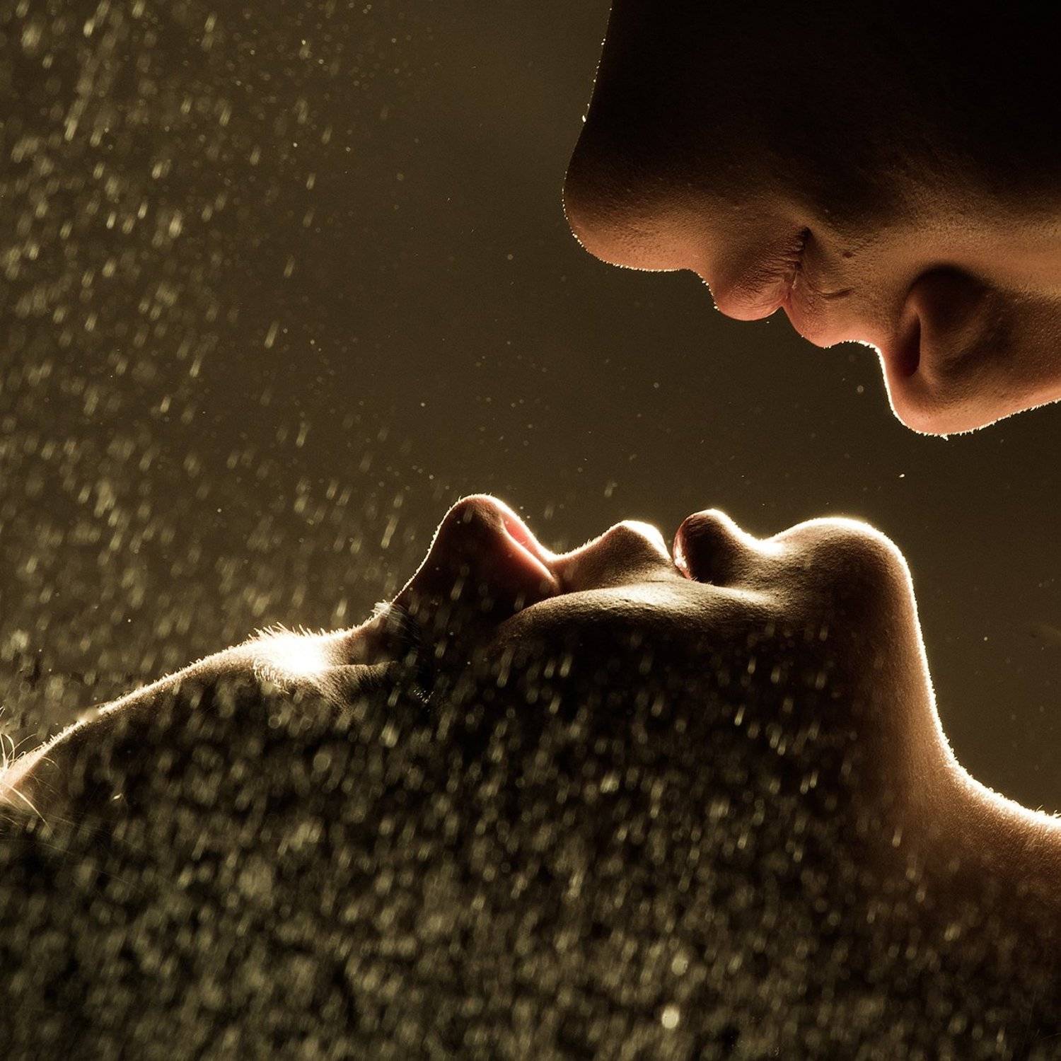 любовь, пара, красивые, ребята, взгляд, любимая, девушка, парень, двое, цвет, студия, брызги, контровик, Дарья Комарова