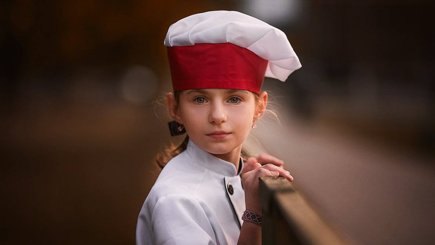 ребенок, повар, улица, закат, портрет, Щепин Сергей