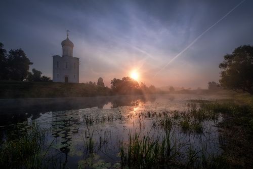 Рассвет у Нерли