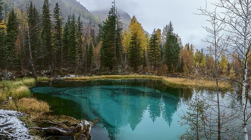 Гейзерное озеро, Алтай 