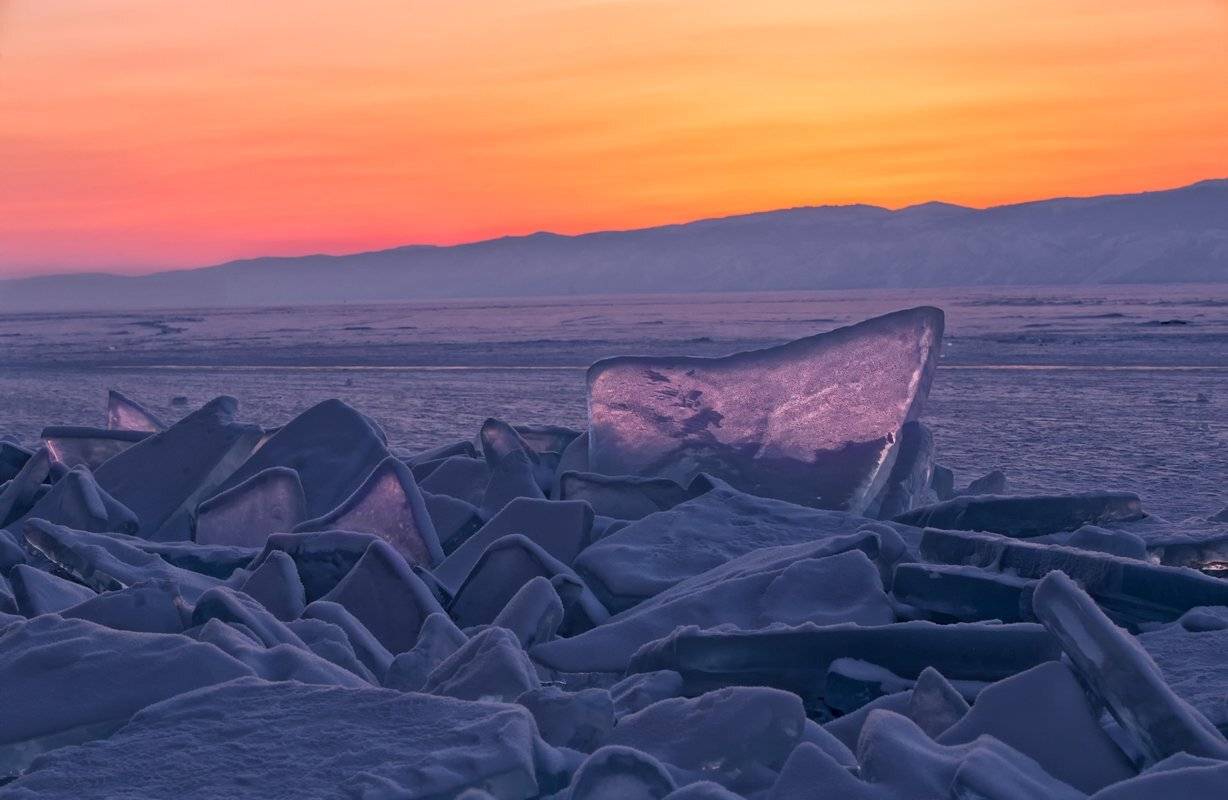 байкал,зима,хрусталь,лед,зима,пейзаж,природа,россия,озеро,снег,закат,фототур, Elena Pakhalyuk
