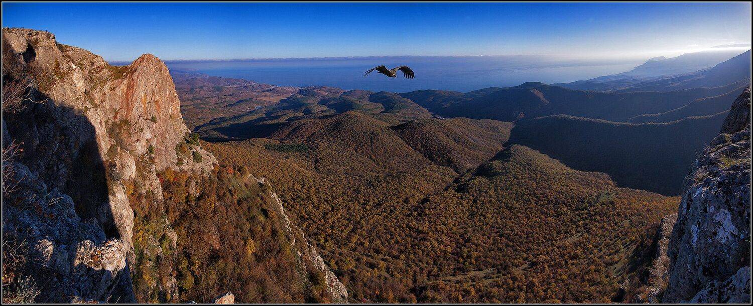 крым, осень, демирджи, панорама, АНАТОЛИЙ ДОВЫДЕНКО