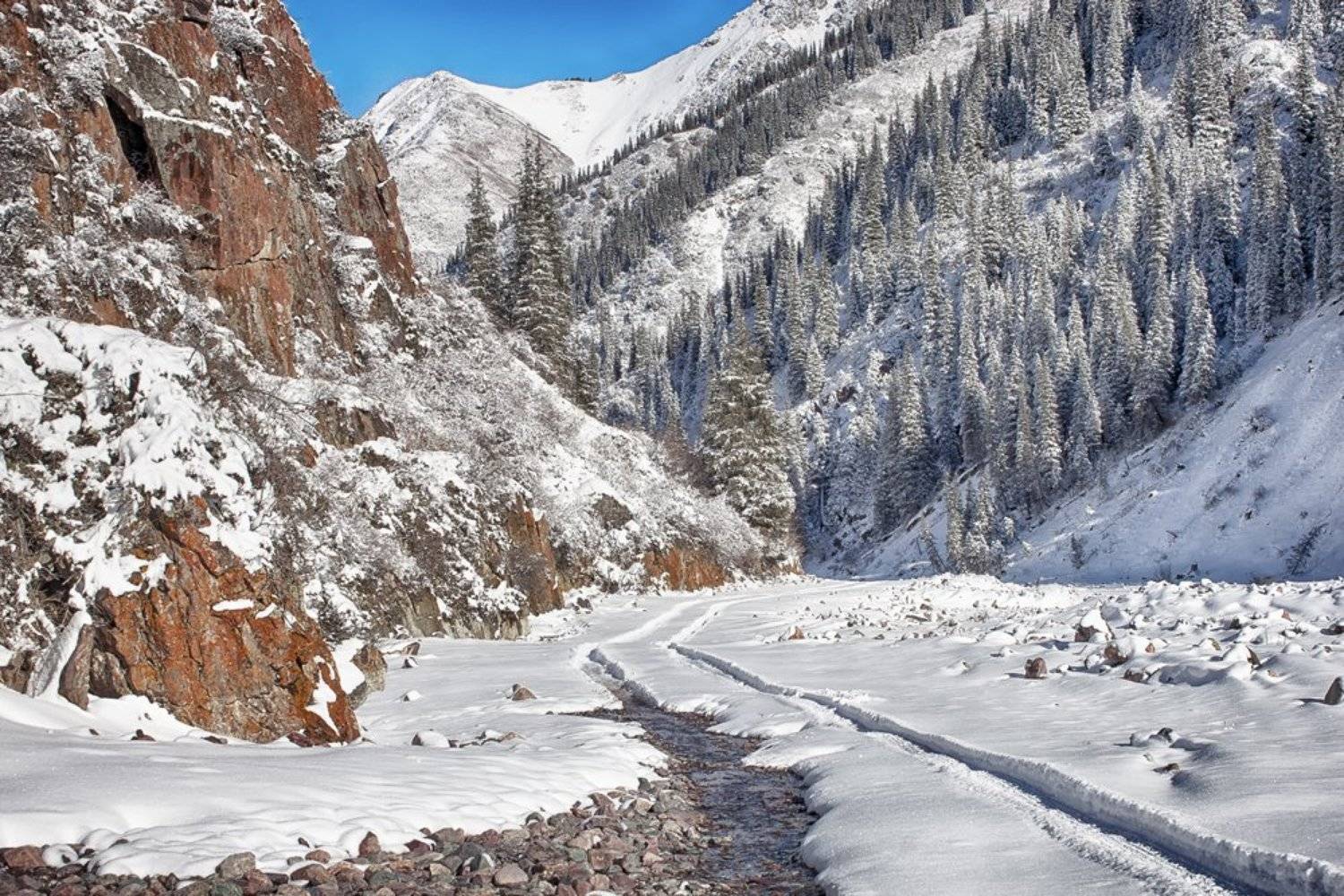 кыргызстан, горы, Элина Магалимова