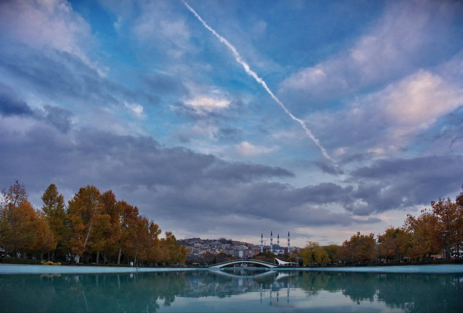 анкара, турция, парк, ja