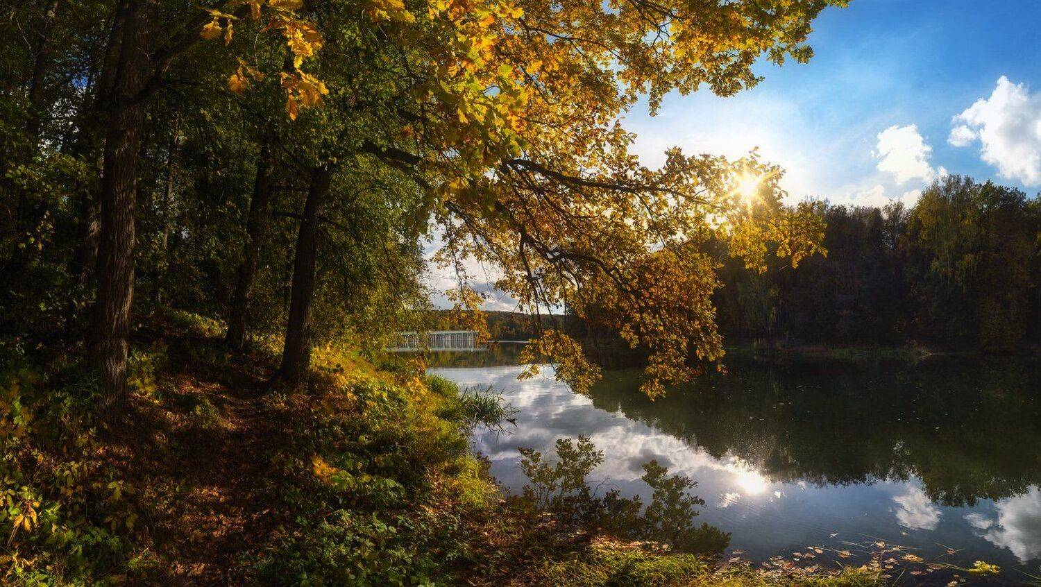 тула, воронка, ясная поляна, осень, Сергей Кочергин