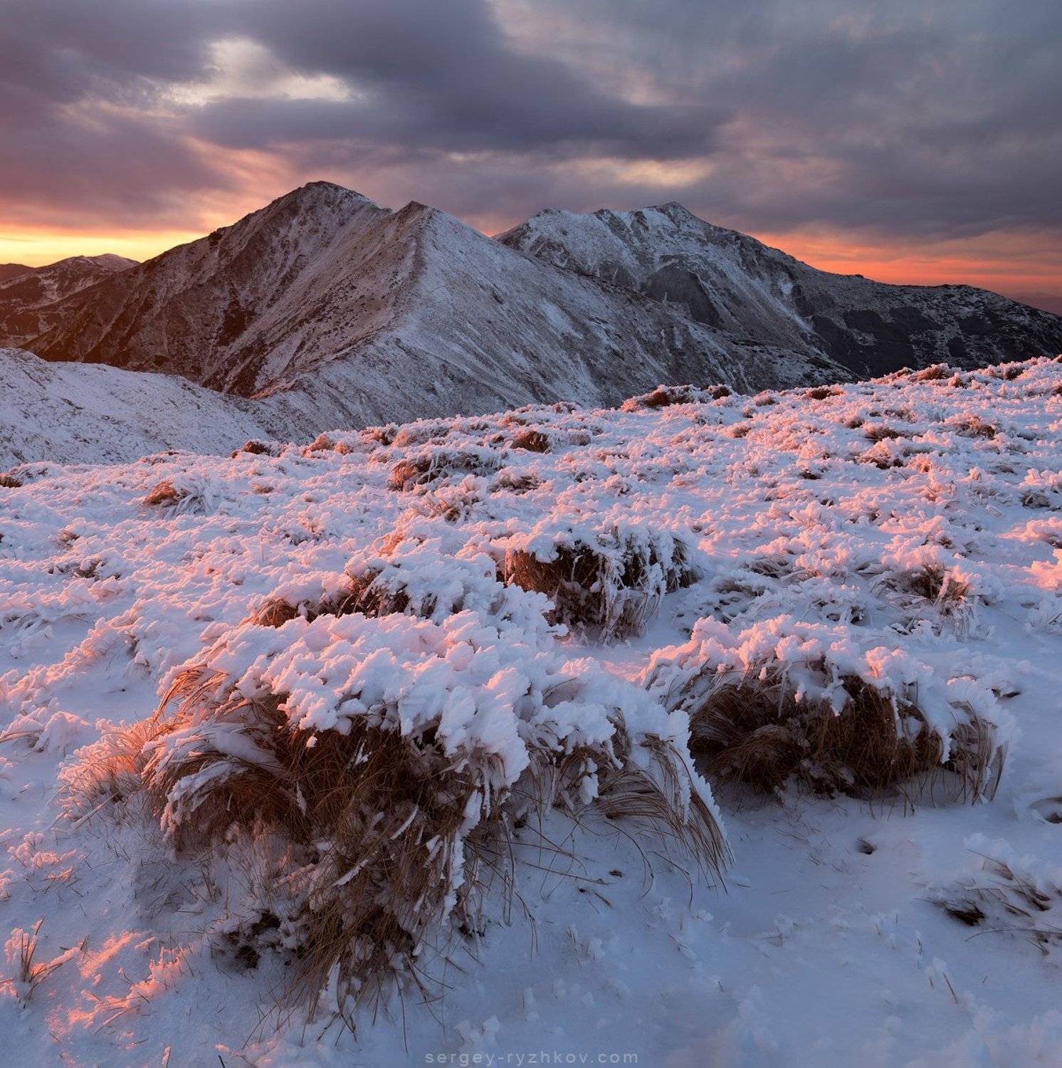 carpathians, mountains, landscape, romania, nature, winter, зима, румыния, пейзаж, природа, горы, карпаты,, Сергей Рыжков