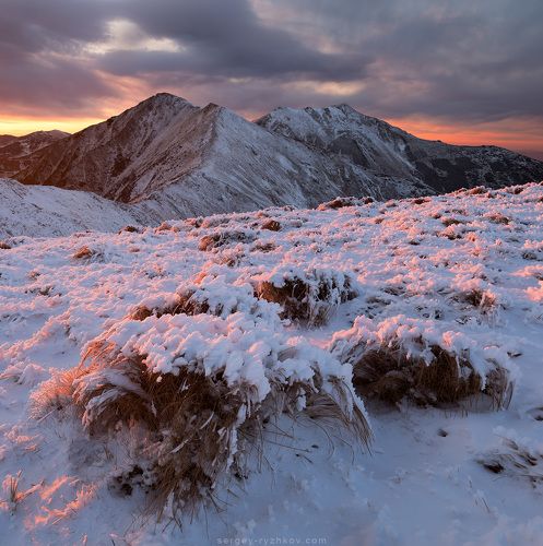Sunset in Rodna Mountains