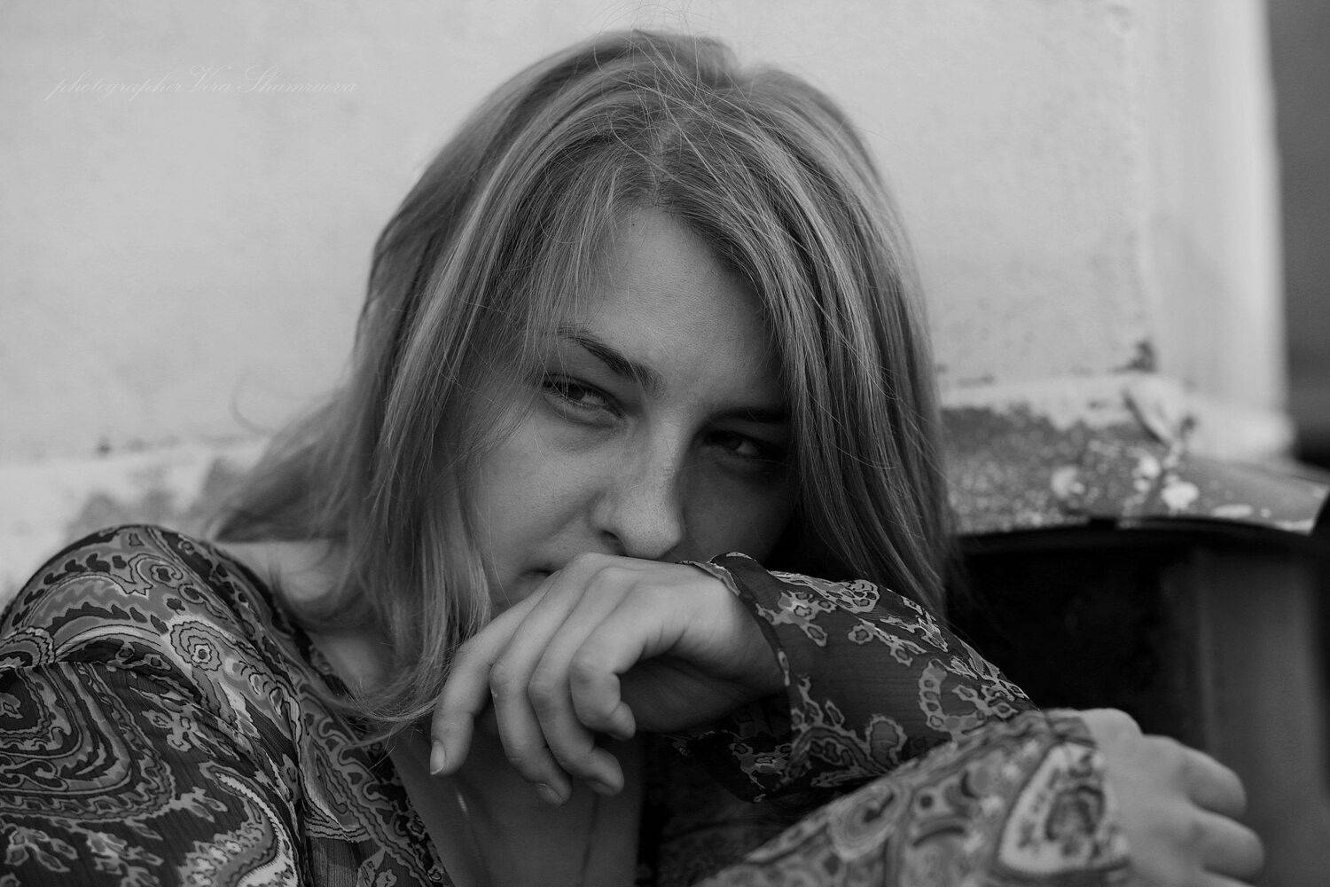 жанр черно белое, Вера Шамраева