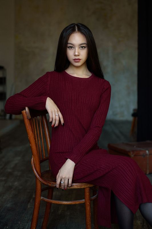 portrait, nikon, портрет, 85mm Майя фото превью