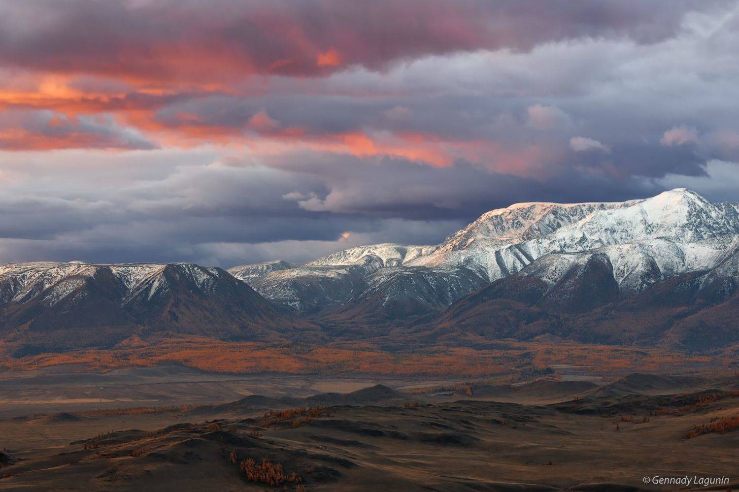 алтай, altai, осень, autumn, горы, mountains, Геннадий Лагунин
