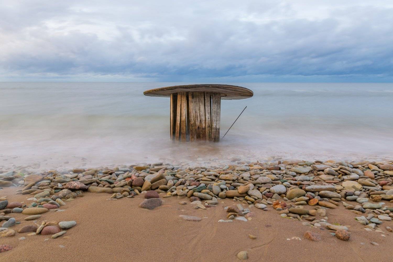 Эстония, Силламяэ, Eesti, Estonia, Sillam&auml;e, Sillamae, залив, финскийзалив, landscape, природа, небо, sky, clouds, облака, nature, Мержанов Дима