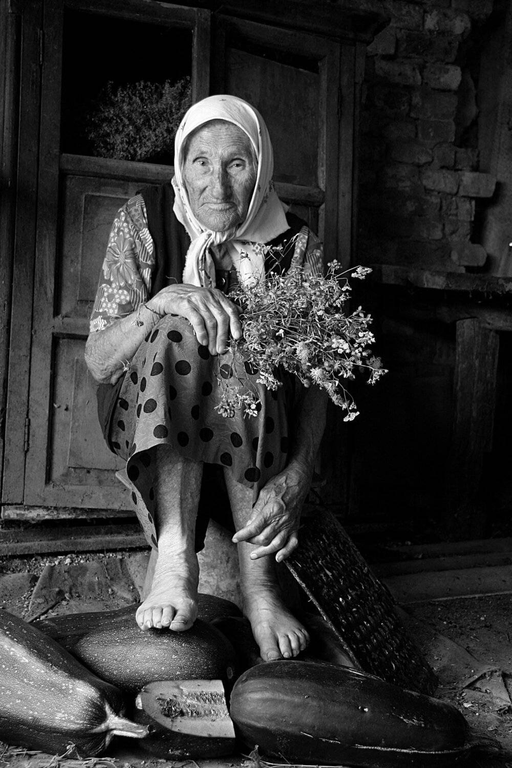 черно-белое жанр красота старости, Вера Шамраева