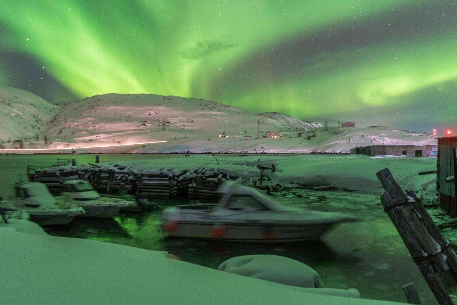 териберка северное сияние, Исаков Дмитрий