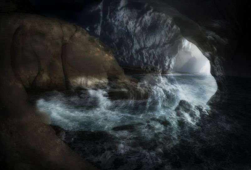 израиль, рош-ха-никра, грот Грот фото превью