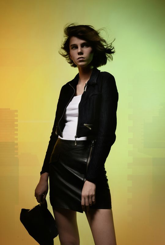 портрет, девушка, модель, студия, fashion, portrait, model, girl, photomodel, studio Маша фото превью