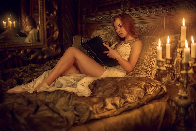 студия цитадель, портрет, замок. девушка, portrait Бессонница фото превью