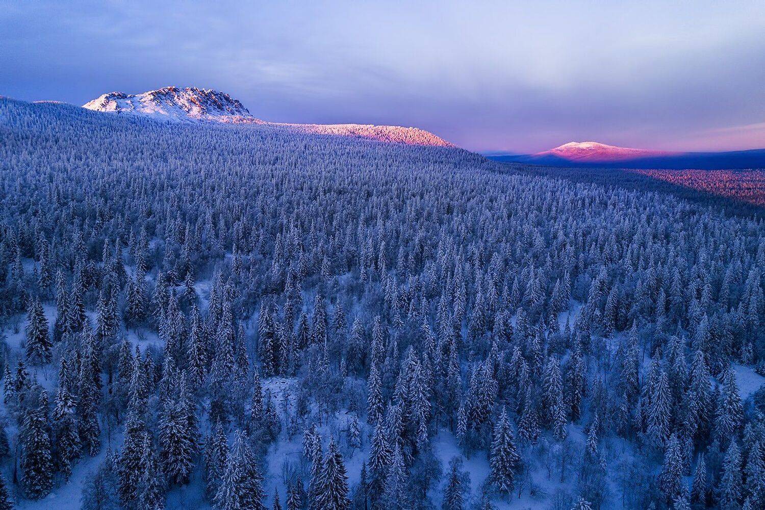 таганай, зима, урал, горы, лес, Василий Яковлев