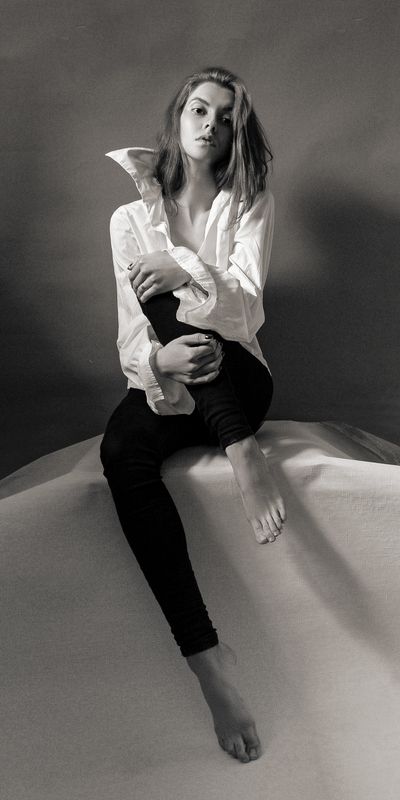 портрет, черное и белое, чбпортрет, фешнпортрет, фешн, студийный портрет, Надежда фото превью