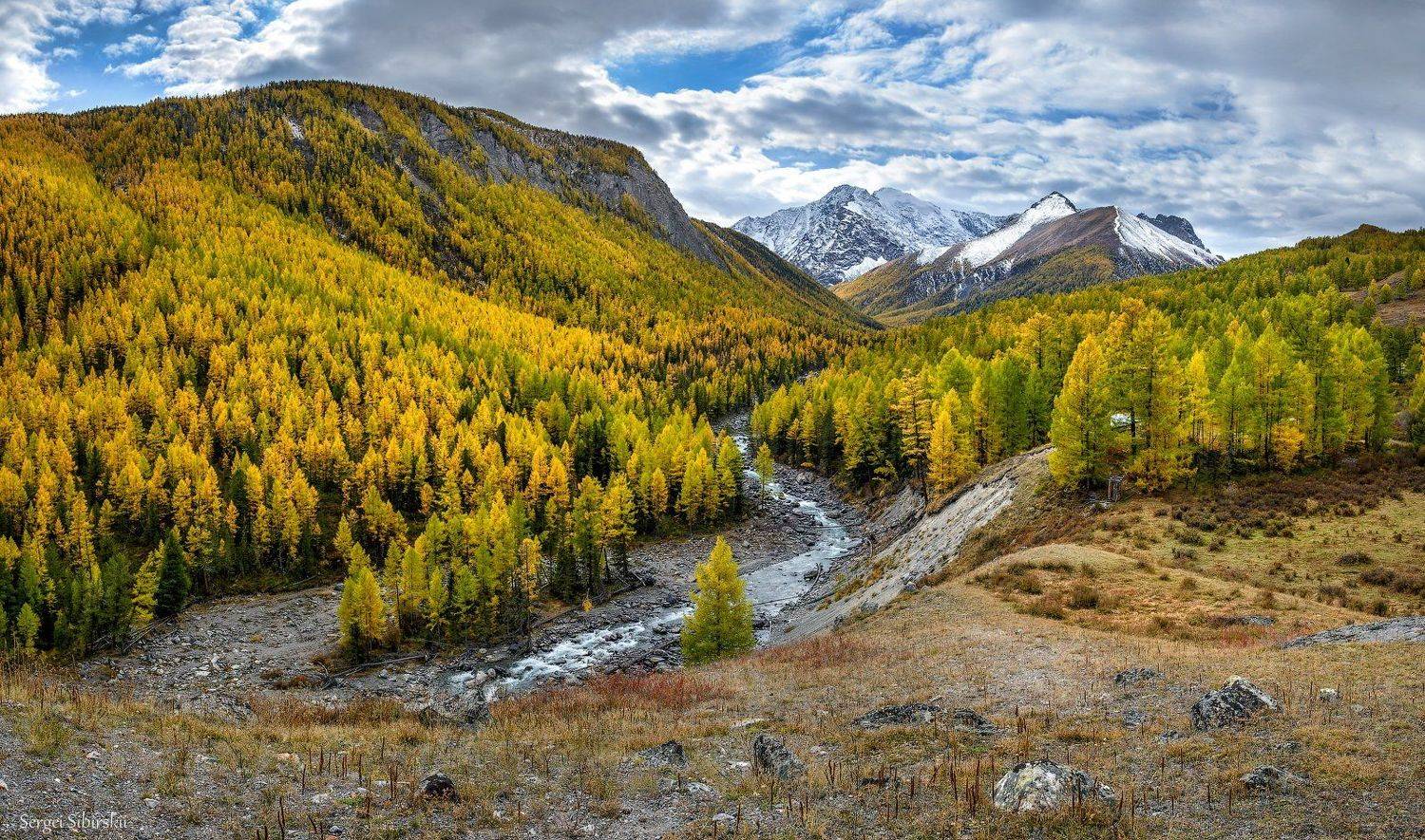 Алтай, горная река, Северо-Чуйский хребет, Маашей, Сибирский Сергей