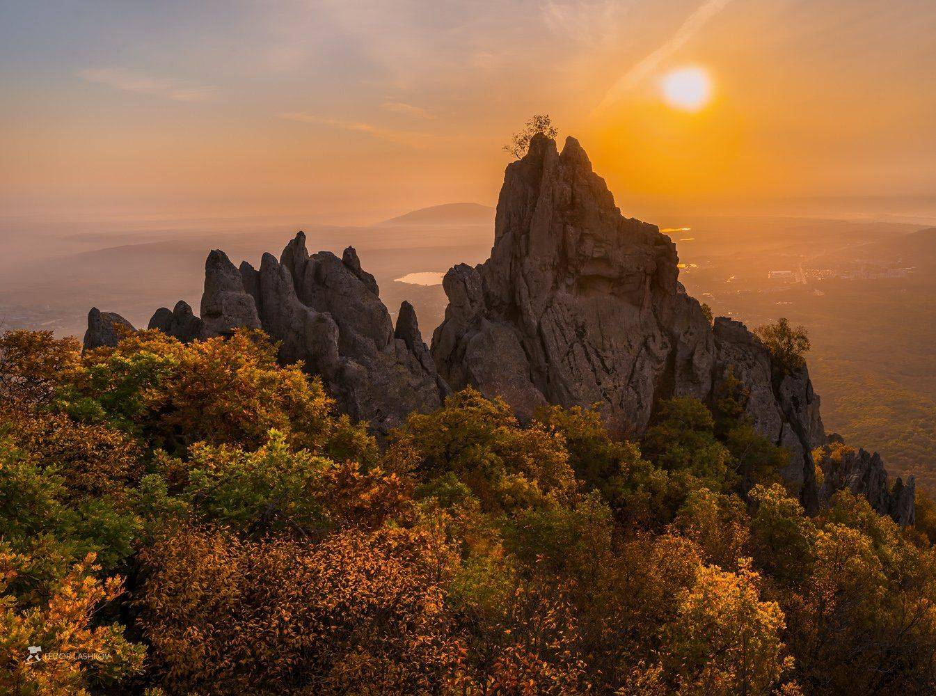 ставропольский край, фотоальбом, ставрополье, бештау, гора, скалы, камни, осень, деревья, дерево, дуб, лес, рассвет, небо, кавминводы, pentax645z, pentaxrussia, pentax, козьи,, Лашков Фёдор