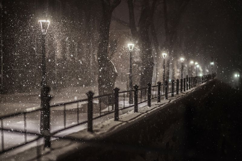 december, winter, snow, narva December фото превью