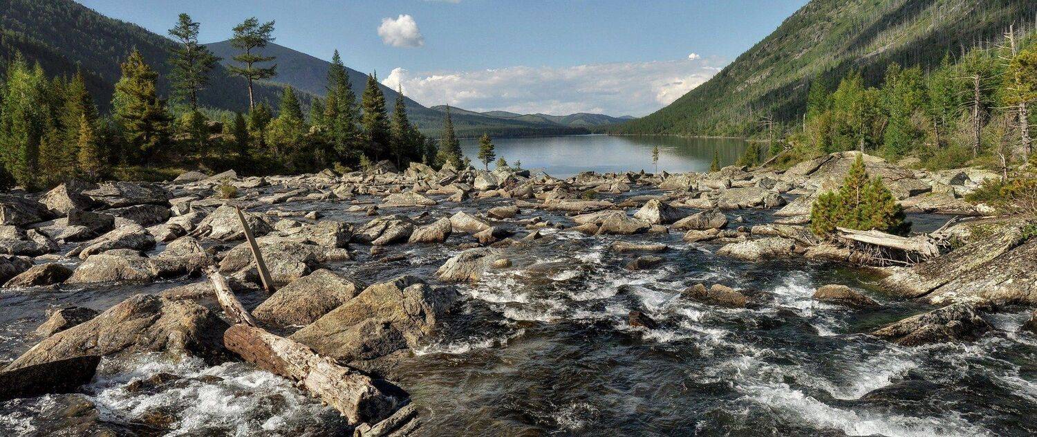 шумы. мультинские озера.алтай., Марина Фомина