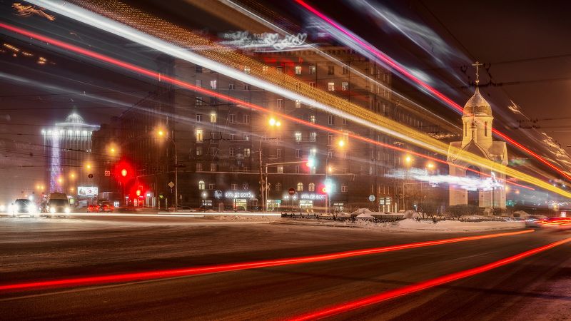 Фантомы вечернего города фото превью