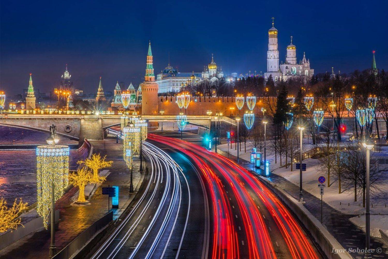 москва, кремль, утро, зима, moscow, kremlin, morning, winter, Игорь Соболев