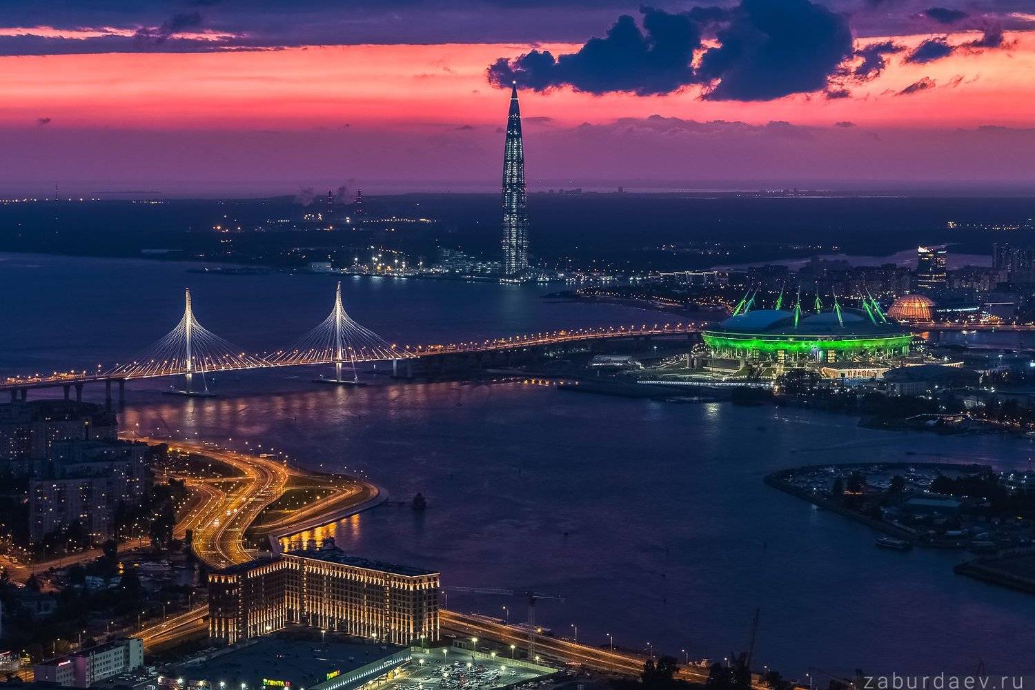 россия, петербург, санкт-петербург, питер, спб, лето, вечер, закат, город, архитектура, река, нева, Станислав Забурдаев