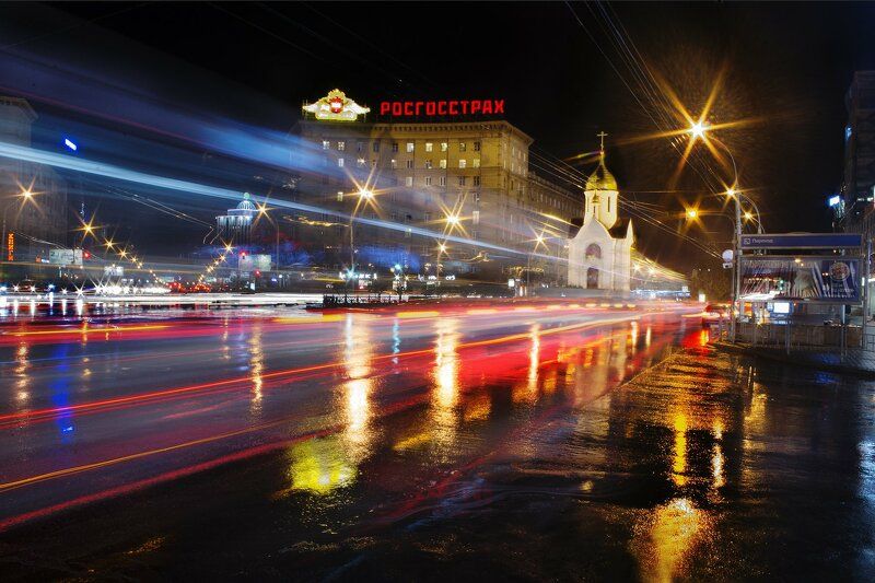 Новосибирск, после дождя